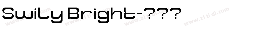 Swily Bright字体转换